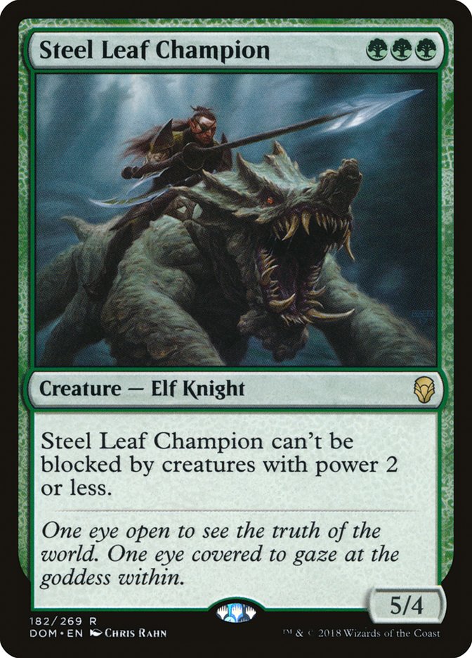 Steel Leaf Champion [Dominaria] - Devastation Store | Devastation Store