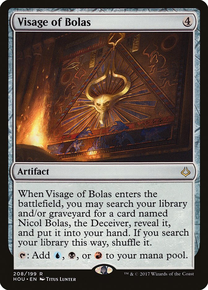 Visage of Bolas [Hour of Devastation] | Devastation Store