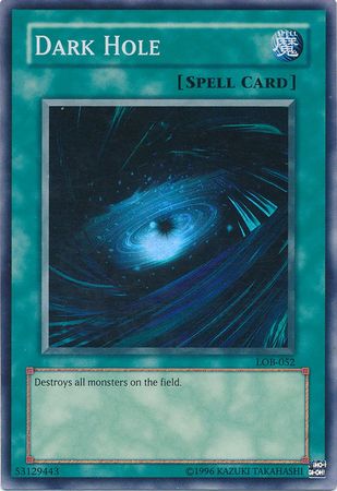 Dark Hole (Spell) [LOB-052] Super Rare | Devastation Store