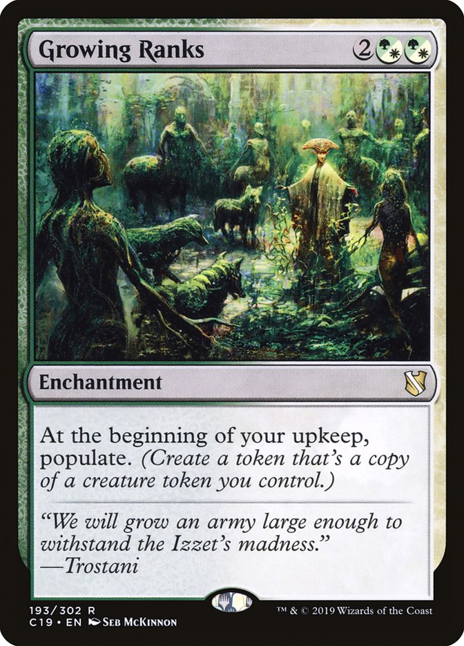 Growing Ranks [Commander 2019] | Devastation Store