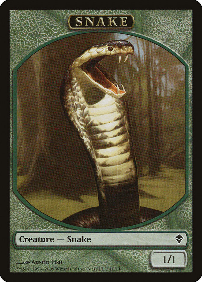 Snake [Zendikar Tokens] - Devastation Store | Devastation Store