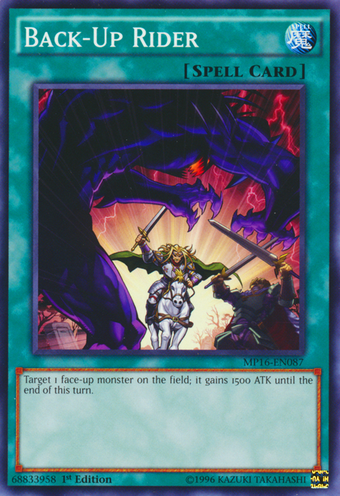 Back-Up Rider [MP16-EN087] Common | Devastation Store