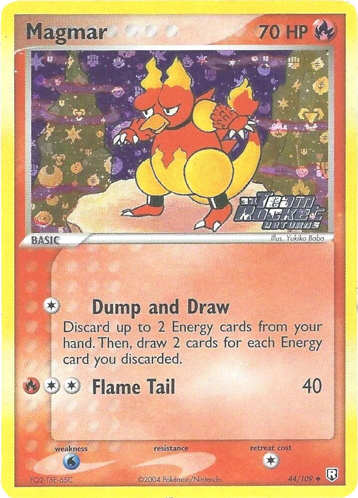 Magmar (44/109) (Stamped) [EX: Team Rocket Returns] | Devastation Store