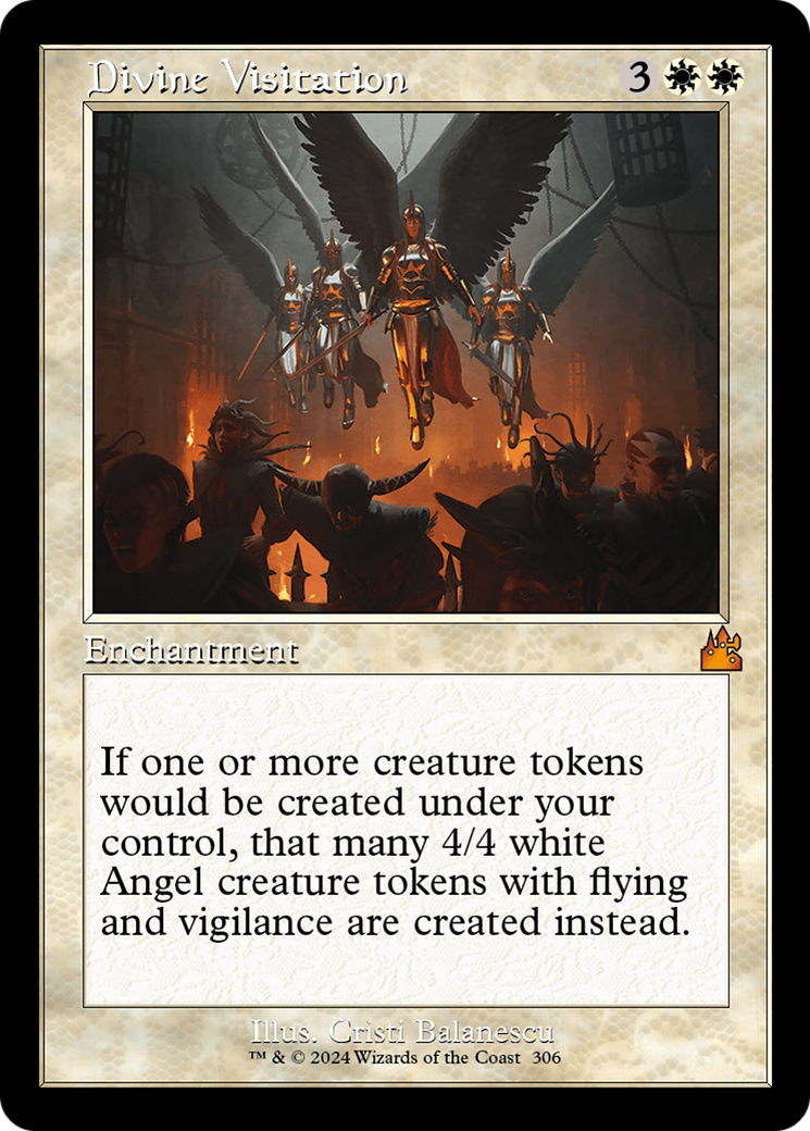 Divine Visitation (Retro Frame) [Ravnica Remastered] | Devastation Store