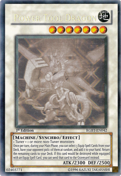 Power Tool Dragon [RGBT-EN042] Ghost Rare | Devastation Store