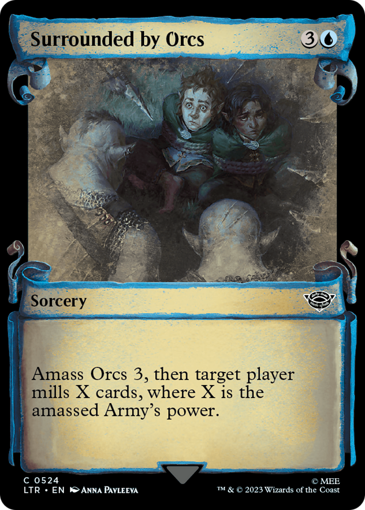 Surrounded by Orcs [The Lord of the Rings: Tales of Middle-Earth Showcase Scrolls] | Devastation Store