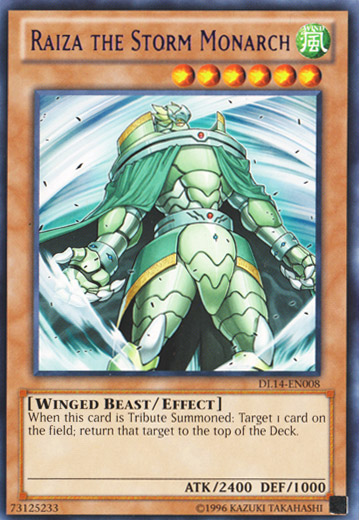 Raiza the Storm Monarch (Purple) [DL14-EN008] Rare | Devastation Store