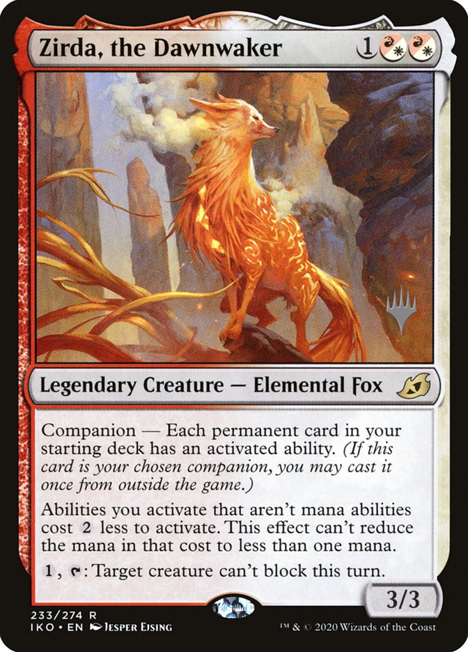 Zirda, the Dawnwaker (Promo Pack) [Ikoria: Lair of Behemoths Promos] | Devastation Store