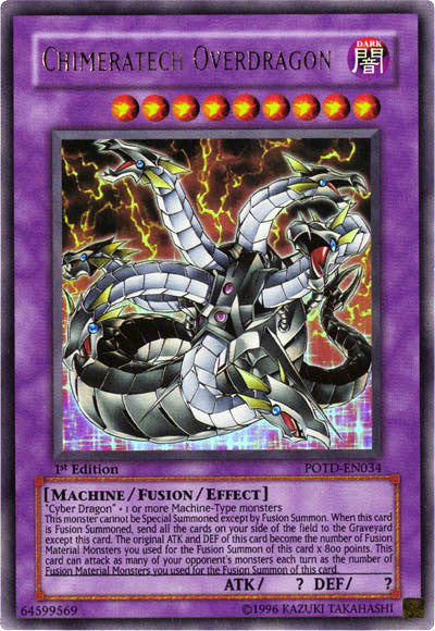Chimeratech Overdragon [POTD-EN034] Ultra Rare | Devastation Store