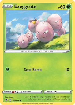 Exeggcute (004/185) [Sword & Shield: Vivid Voltage] | Devastation Store