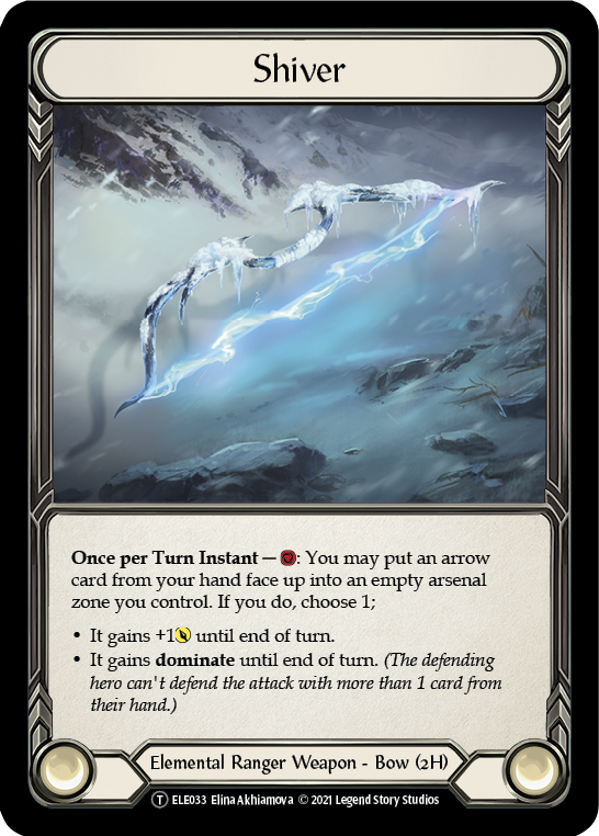 Embodiment of Earth // Shiver [U-ELE109] Unlimited Normal | Devastation Store