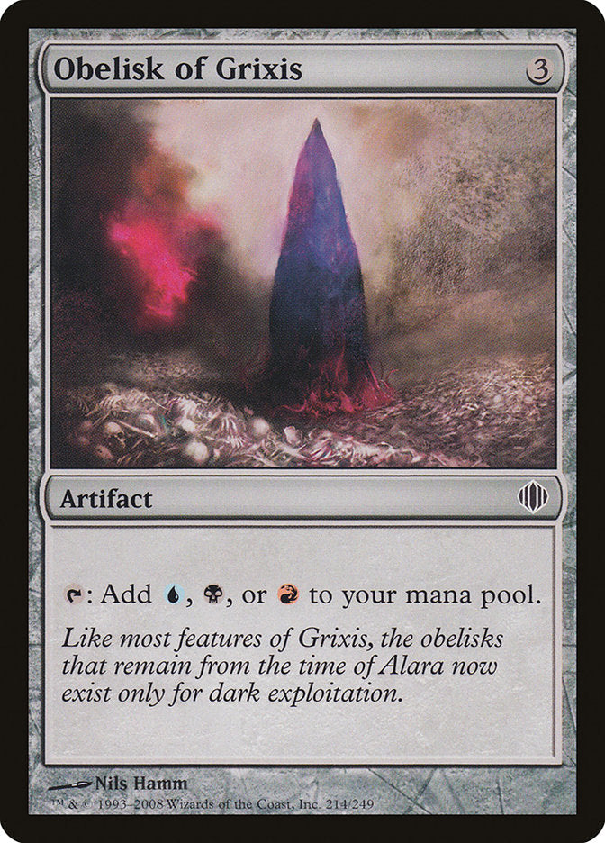 Obelisk of Grixis [Shards of Alara] - Devastation Store | Devastation Store