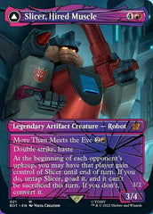 Slicer, Hired Muscle // Slicer, High-Speed Antagonist (Shattered Glass) [Transformers] | Devastation Store