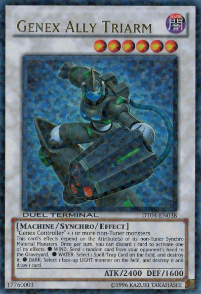 Genex Ally Triarm [DT04-EN038] Ultra Rare | Devastation Store