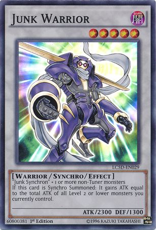 Junk Warrior [LC5D-EN029] Super Rare | Devastation Store