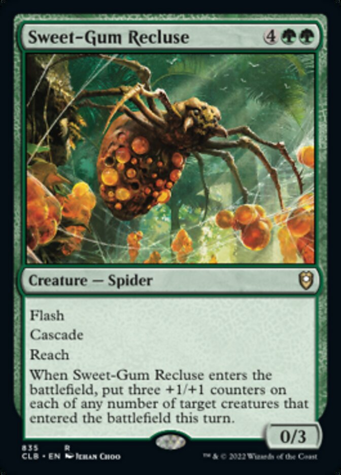 Sweet-Gum Recluse [Commander Legends: Battle for Baldur's Gate] | Devastation Store