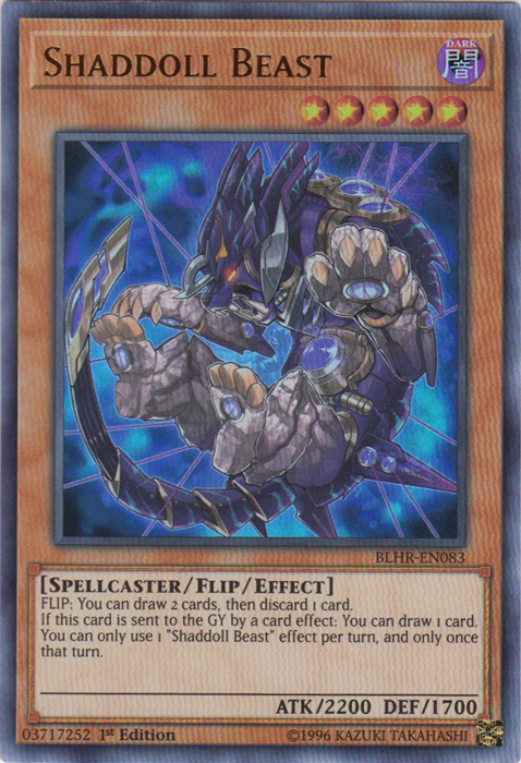 Shaddoll Beast [BLHR-EN083] Ultra Rare | Devastation Store