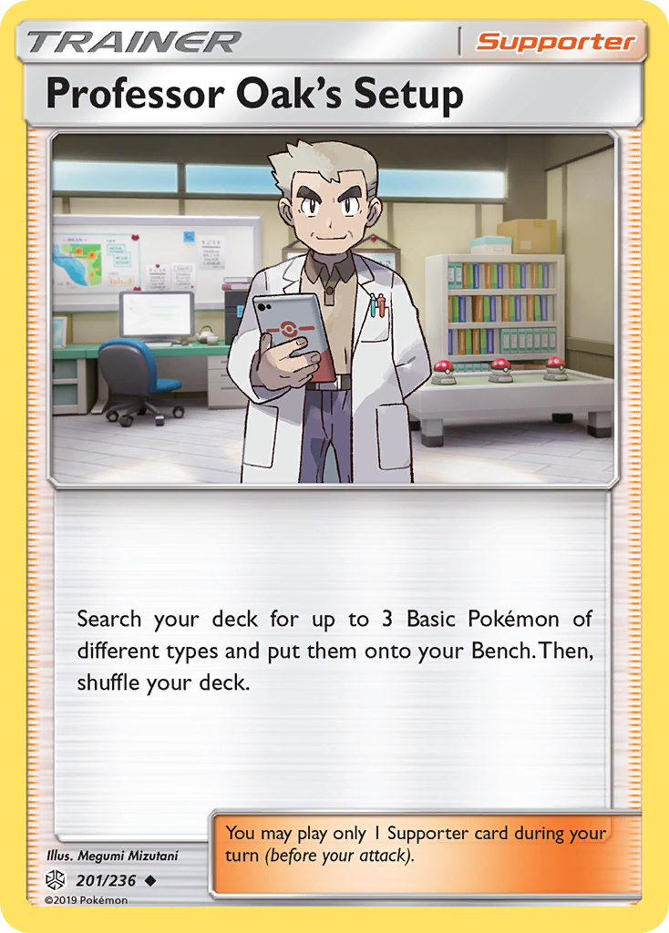 Professor Oak's Setup (201/236) [Sun & Moon: Cosmic Eclipse] | Devastation Store