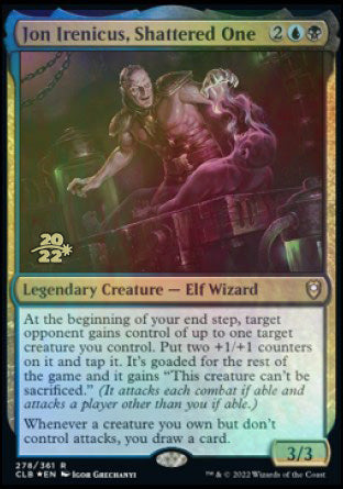 Jon Irenicus, Shattered One [Commander Legends: Battle for Baldur's Gate Prerelease Promos] | Devastation Store