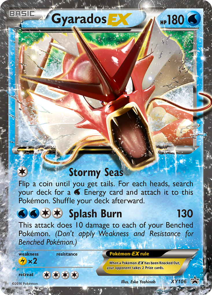 Gyarados EX (XY106) [XY: Black Star Promos] | Devastation Store