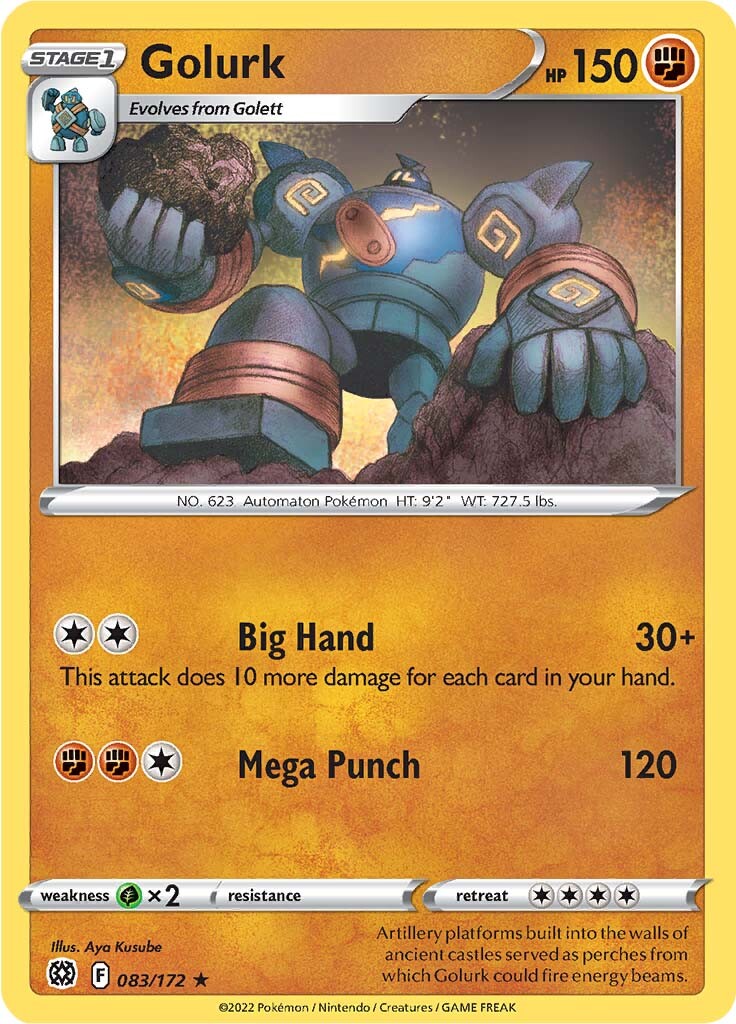 Golurk (083/172) [Sword & Shield: Brilliant Stars] | Devastation Store