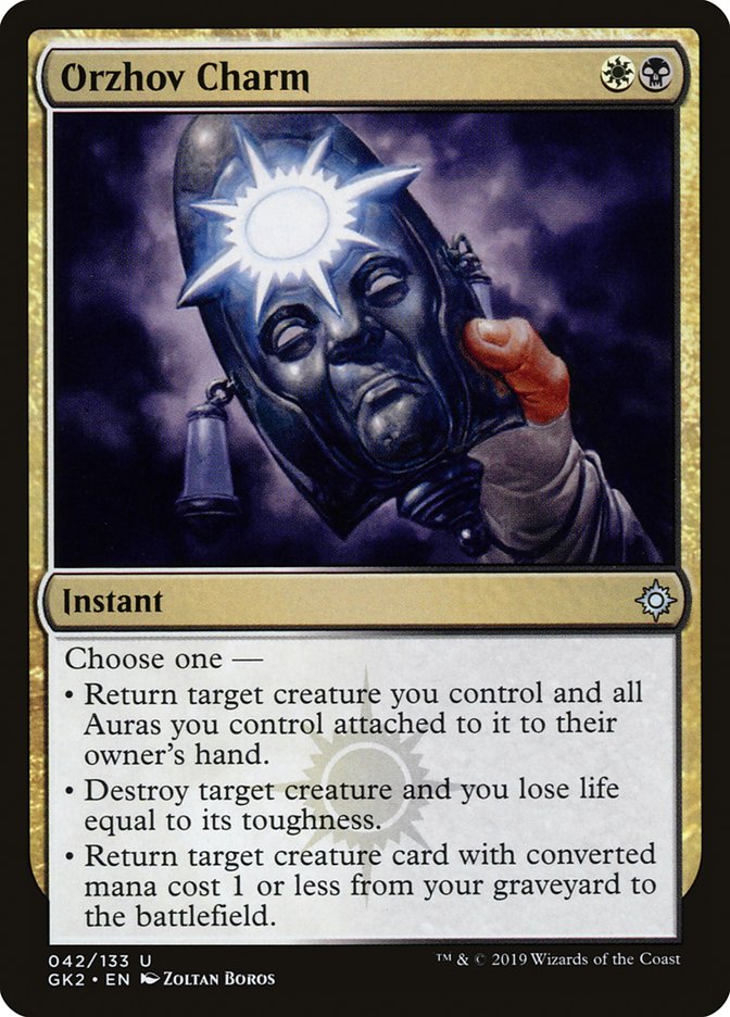 Orzhov Charm [Ravnica Allegiance Guild Kit] | Devastation Store