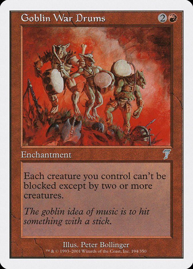 Goblin War Drums [Seventh Edition] | Devastation Store