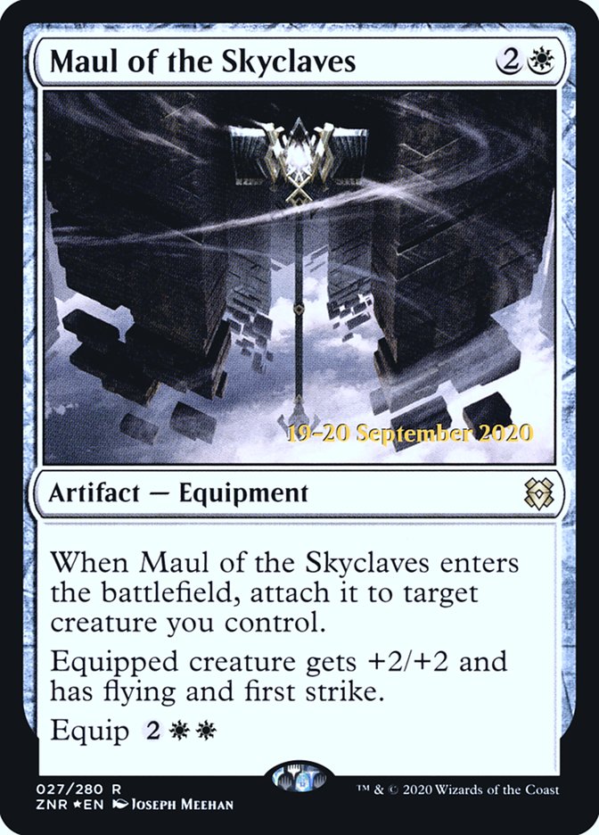 Maul of the Skyclaves [Zendikar Rising Prerelease Promos] | Devastation Store