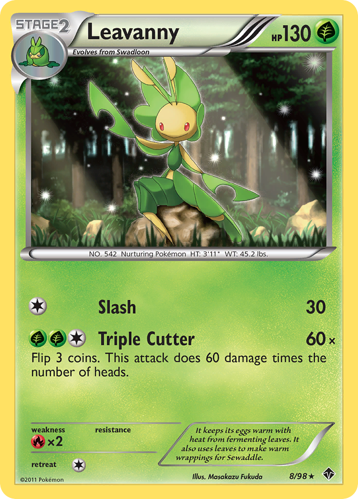 Leavanny (8/98) [Black & White: Emerging Powers] | Devastation Store