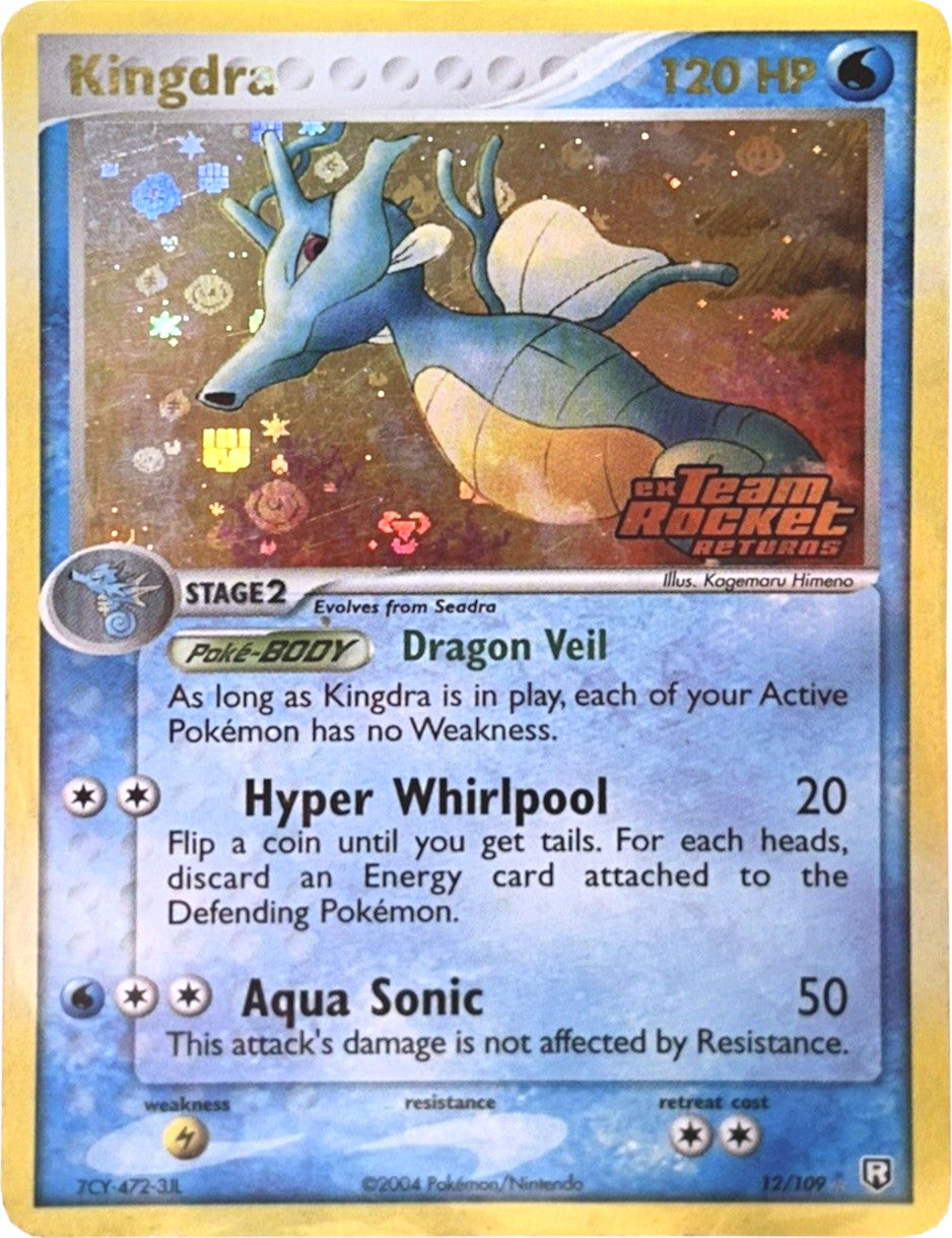 Kingdra (12/109) (Stamped) [EX: Team Rocket Returns] | Devastation Store