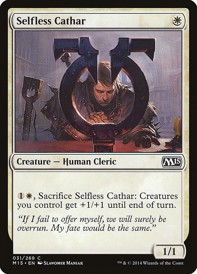 Selfless Cathar [Magic 2015] - Devastation Store | Devastation Store