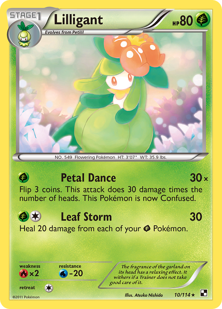 Lilligant (10/114) [Black & White: Base Set] | Devastation Store