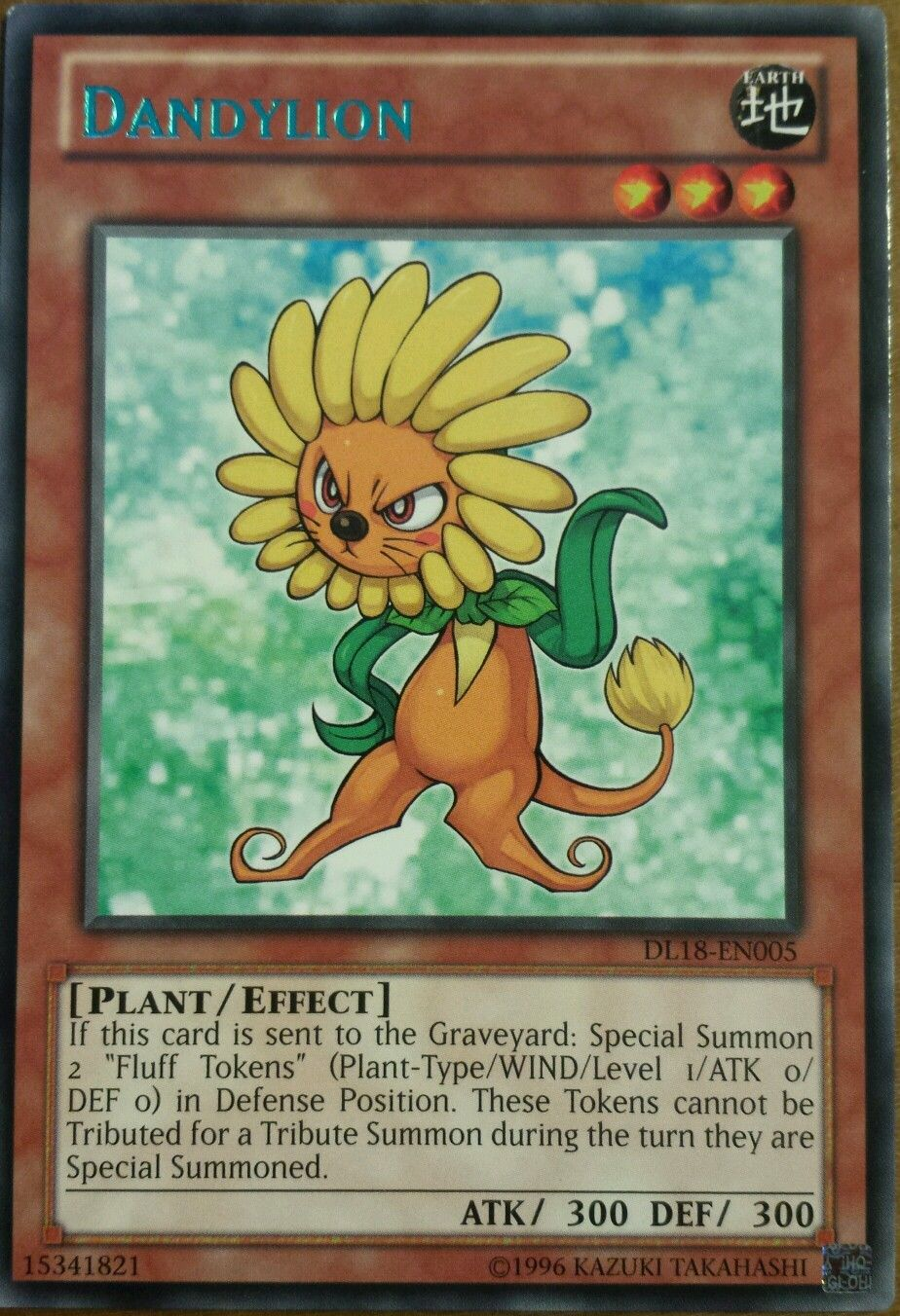 Dandylion (Green) [DL18-EN005] Rare | Devastation Store