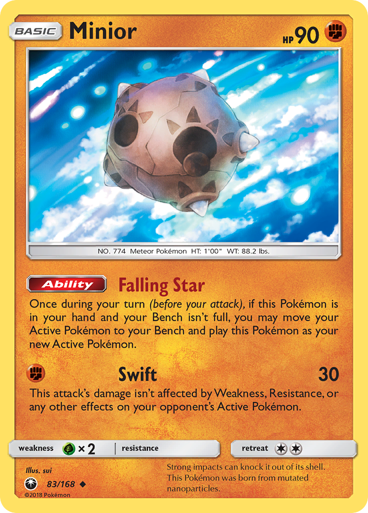 Minior (83/168) [Sun & Moon: Celestial Storm] | Devastation Store