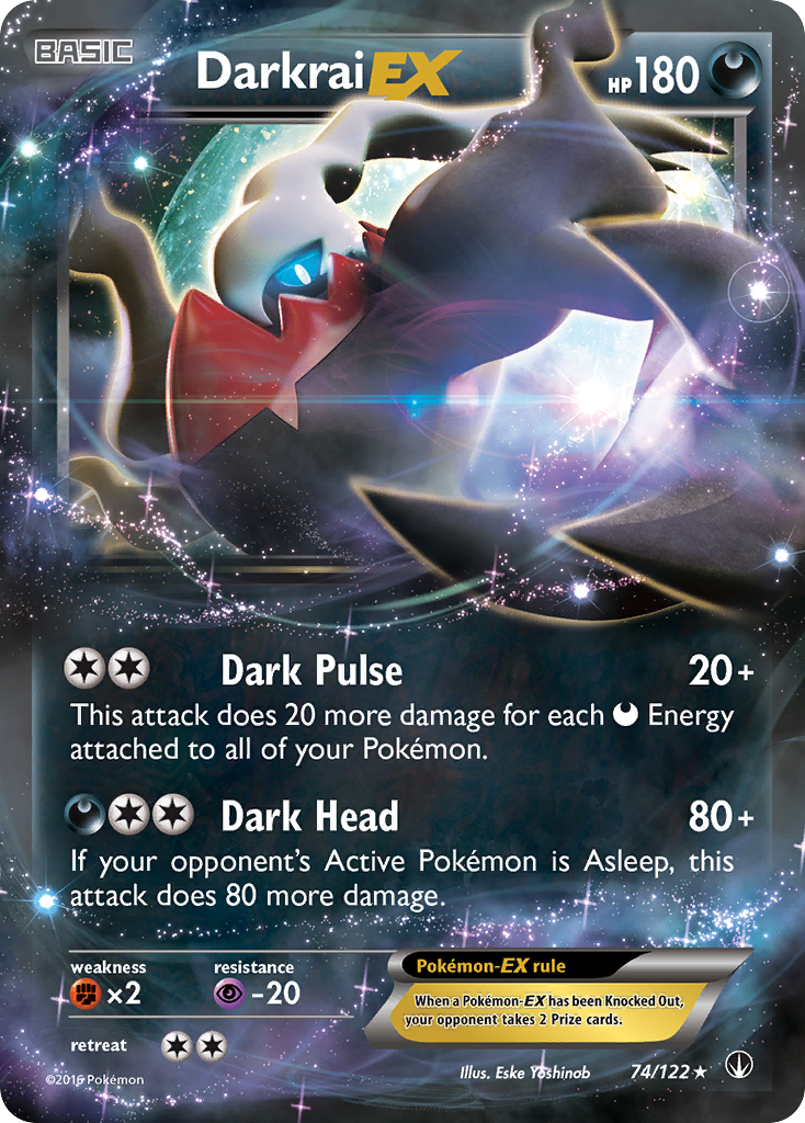 Darkrai EX (74/122) [XY: BREAKpoint] | Devastation Store