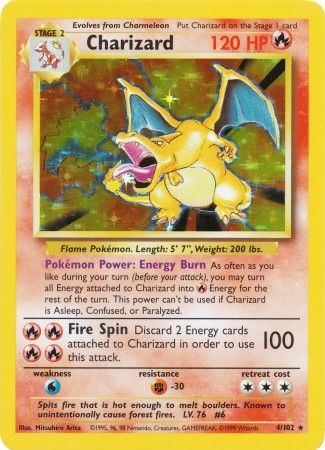 Charizard (4/102) [Base Set Unlimited] | Devastation Store