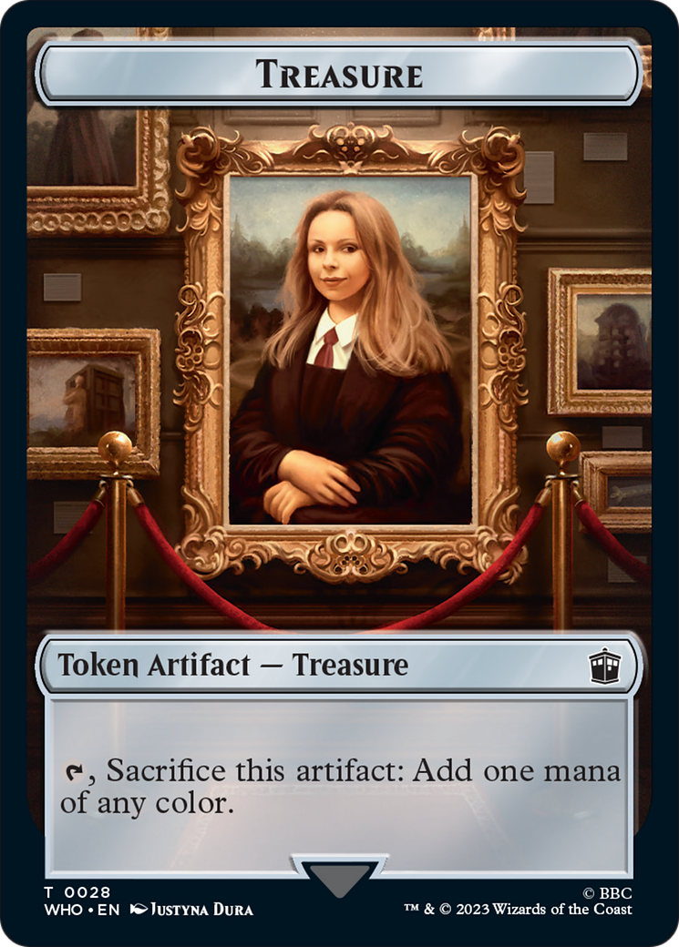 Horse // Treasure (0028) Double-Sided Token [Doctor Who Tokens] | Devastation Store