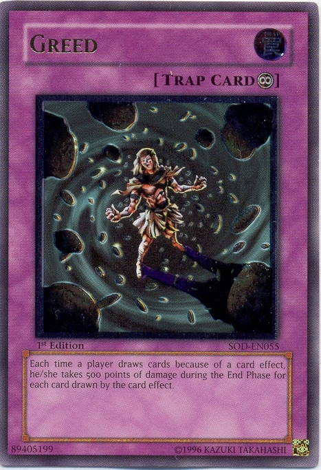 Greed [SOD-EN055] Ultimate Rare | Devastation Store