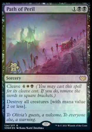 Path of Peril [Innistrad: Crimson Vow Prerelease Promos] | Devastation Store