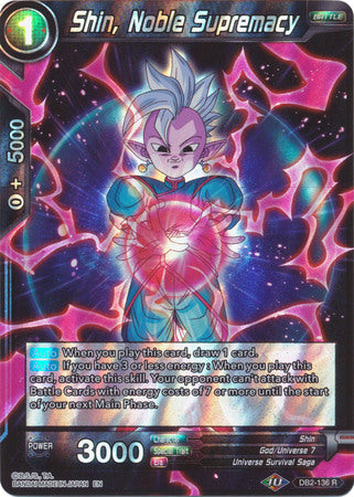 Shin, Noble Supremacy [DB2-136] | Devastation Store