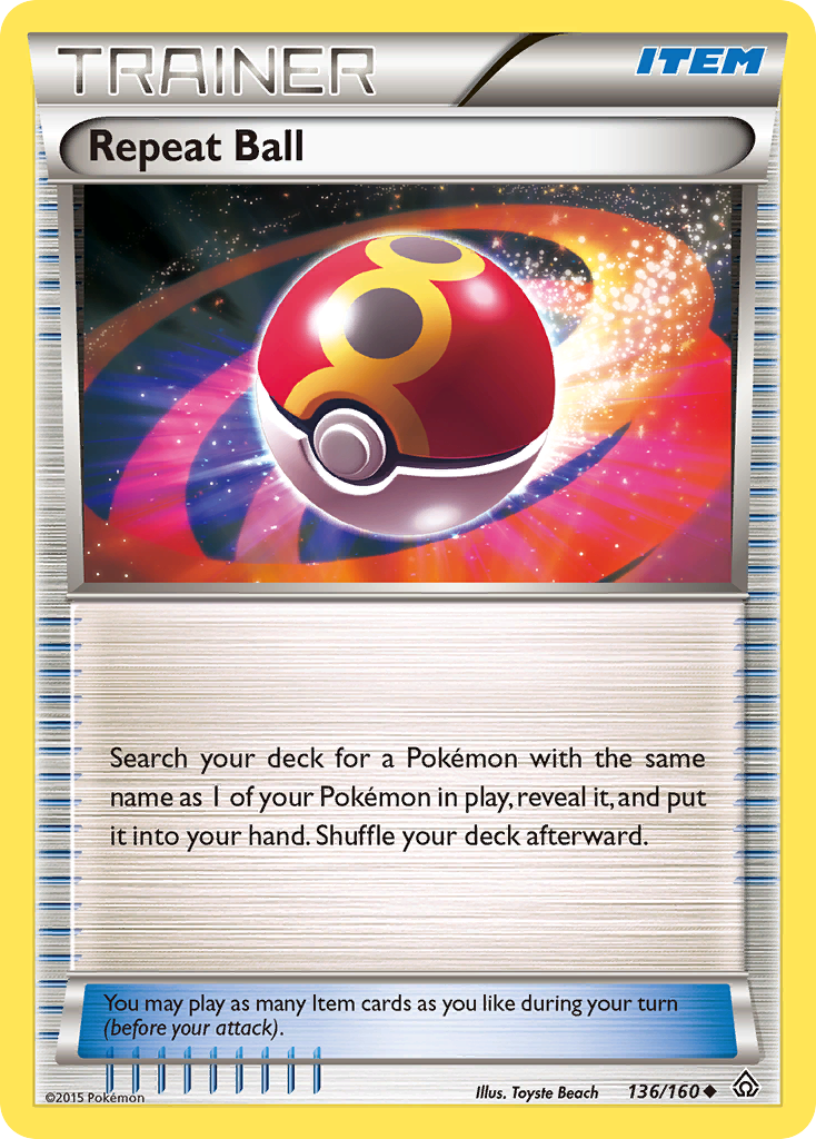 Repeat Ball (136/160) [XY: Primal Clash] | Devastation Store