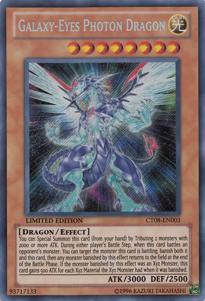 Galaxy-Eyes Photon Dragon [CT08-EN003] Secret Rare | Devastation Store