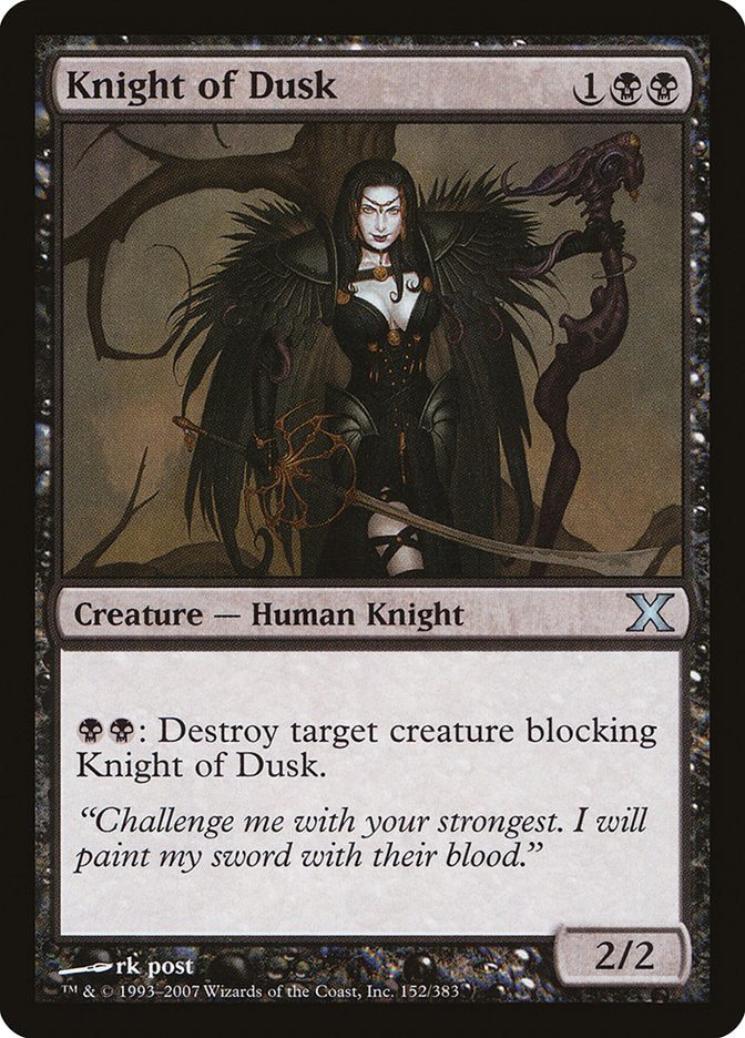 Knight of Dusk [Tenth Edition] | Devastation Store