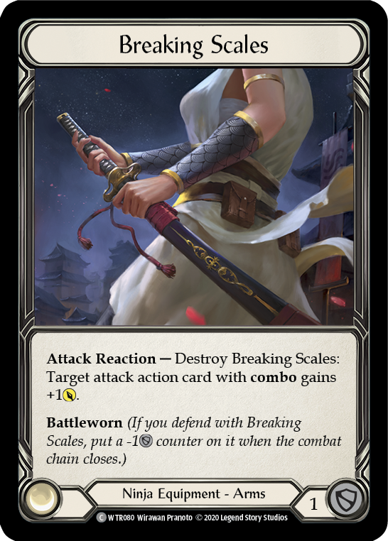 Breaking Scales [WTR080] Unlimited Edition Rainbow Foil - Devastation Store | Devastation Store