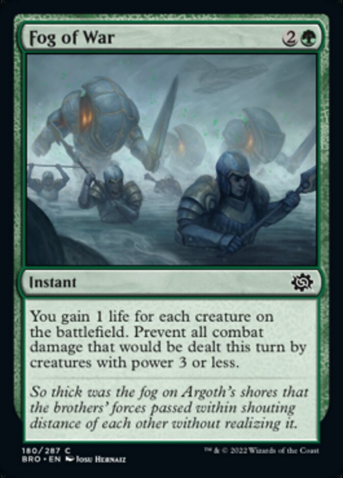 Fog of War [The Brothers' War] | Devastation Store