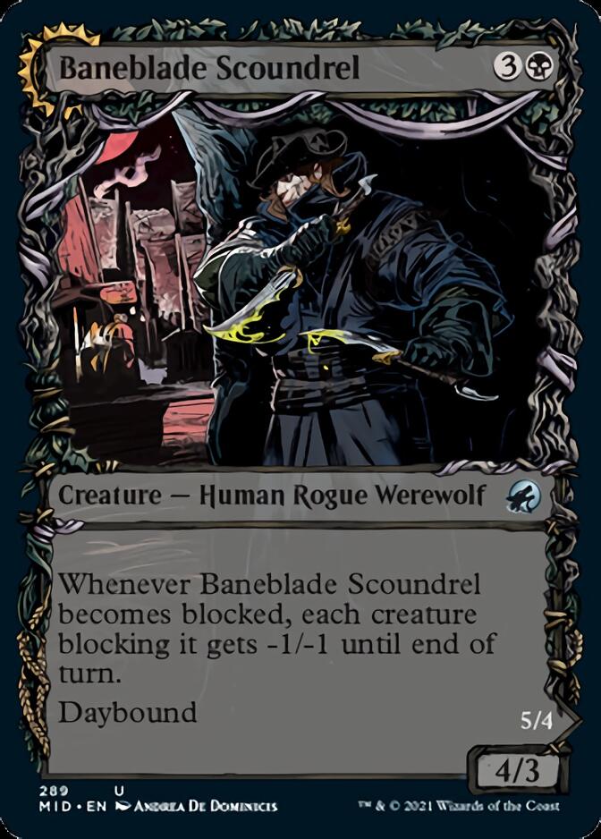 Baneblade Scoundrel // Baneclaw Marauder (Showcase Equinox) [Innistrad: Midnight Hunt] | Devastation Store