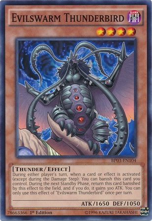 Evilswarm Thunderbird [BP03-EN104] Common | Devastation Store