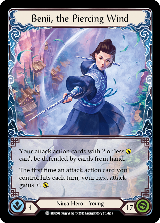 Benji, the Piercing Wind [BEN001] (Outsiders Benji Blitz Deck) | Devastation Store