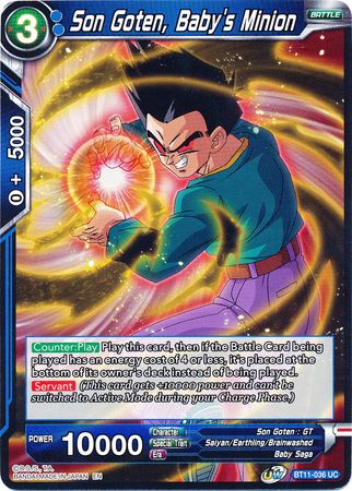 Son Goten, Baby's Minion [BT11-036] | Devastation Store