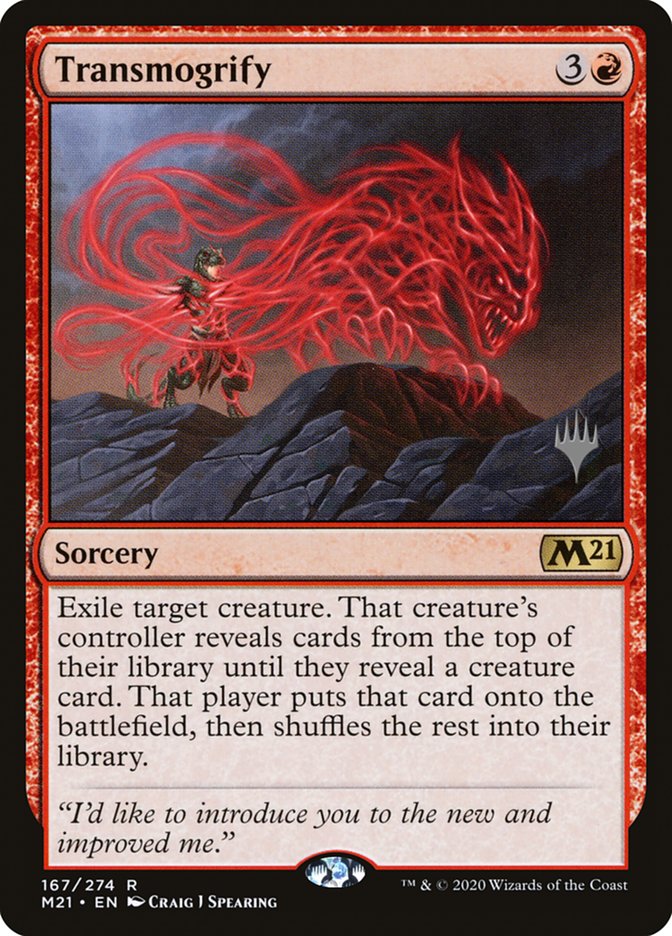 Transmogrify (Promo Pack) [Core Set 2021 Promos] | Devastation Store